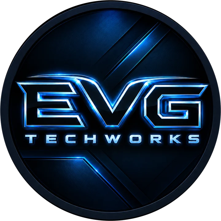 EVG Techworks logosu